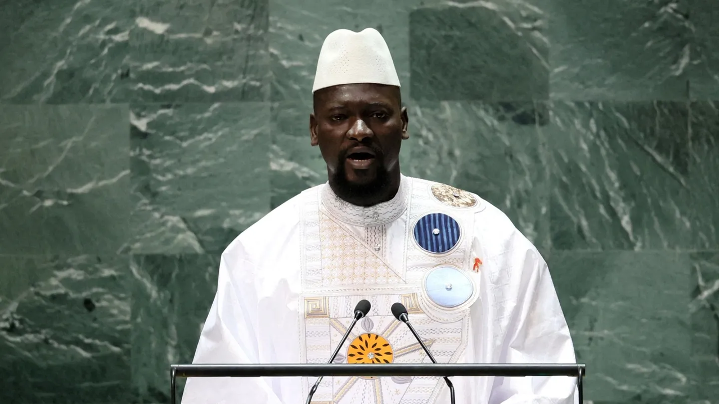 Guinea's transitional ruler Doumbouya files presidential bid