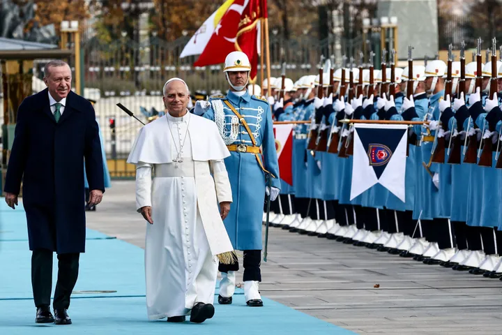 Pope Leo XIV hails Türkiye's religious tolerance, reiterates two-state solution for Palestine