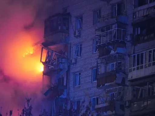 Ataque de drone russo mata uma pessoa e fere outras perto de Kiev