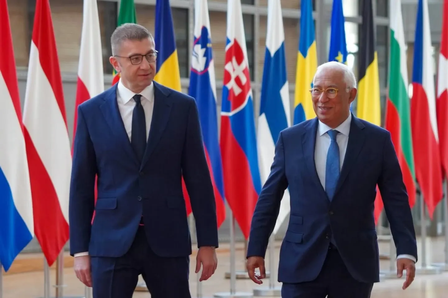 Мицкоски: Ги повторивме нашите позиции, веруваме дека нашата иднина е во ЕУ