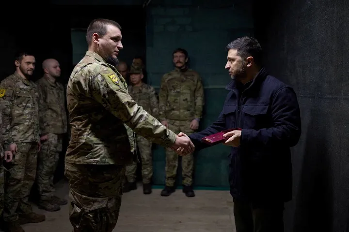 Зеленски го посети Херсон на тригодишнината од ослободувањето на градот