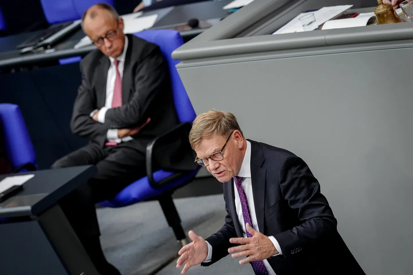 Syrien-Debatte: Merz stellt sich klar hinter Wadephul