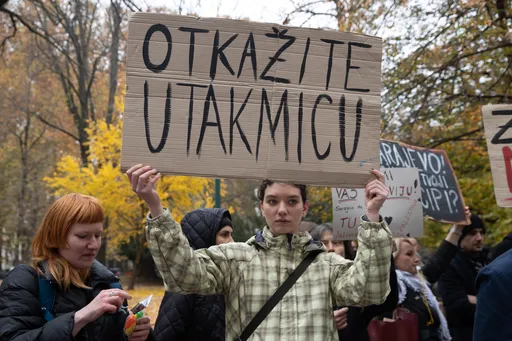 Protesta në Sarajevë kundër pjesëmarrjes së ekipit izraelit në EuroLeague