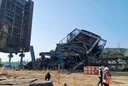 Seven people trapped in South Korea after power plant collapse