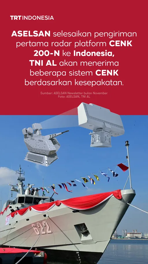 ASELSAN selesaikan pengiriman pertama radar platform CENK 200-N ke Indonesia
