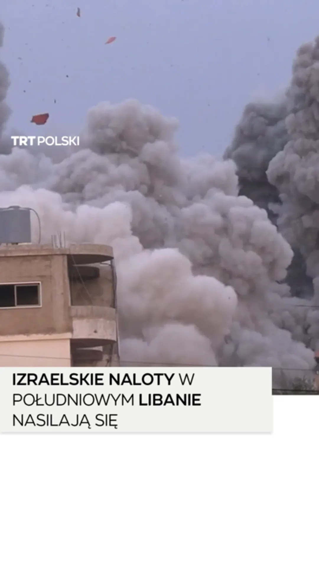 Izrael uderza w Tayr Debba, ataki w południowym Libanie trwają