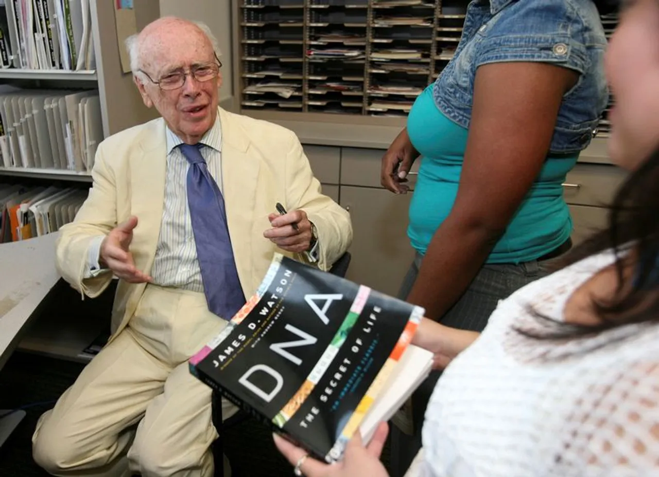 Nobel Prize-winning scientist James Watson photographed with women in Epstein's house: Report