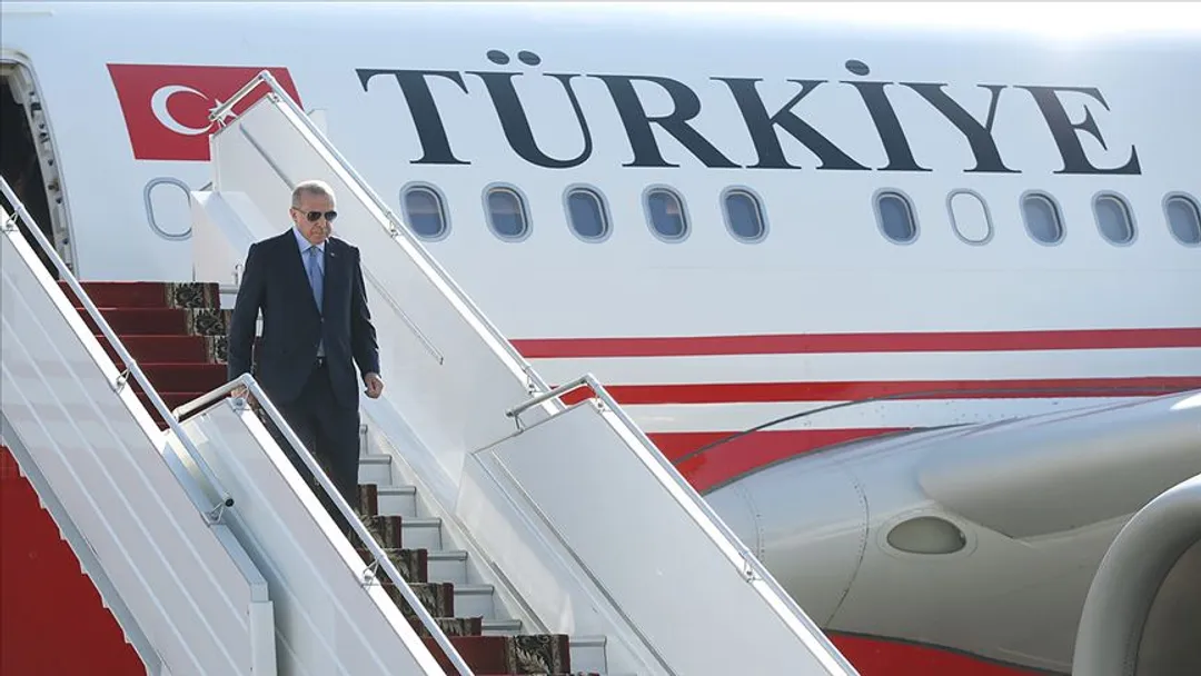 President Erdogan lands in Baku as Türkiye and Azerbaijan mark historic Victory Day