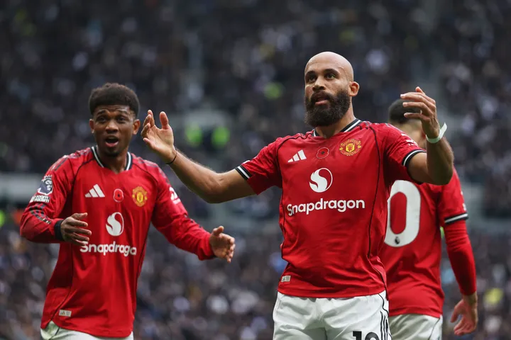 Cameroonian Mbeumo scores in Man Utd's dramatic draw at Spurs