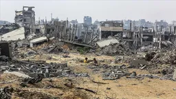 هشدار نهادهای فلسطینی درباره خطر سیلاب و تخریب چادرهای آوارگان در غزه