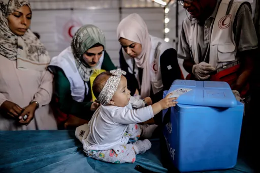L'UNICEF lance une nouvelle campagne de vaccination pour les enfants de Gaza