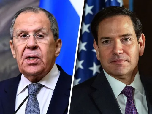 Lavrov diz estar pronto para conversações presenciais com Rubio sobre a Ucrânia
