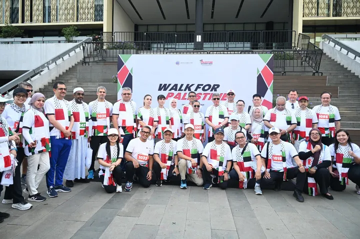 Indonesia tegaskan komitmen kemanusiaan dengan ‘Walk for Palestine’ di Jakarta