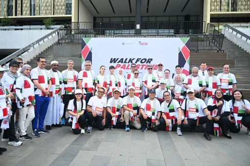 Indonesia tegaskan komitmen kemanusiaan dengan ‘Walk for Palestine’ di Jakarta