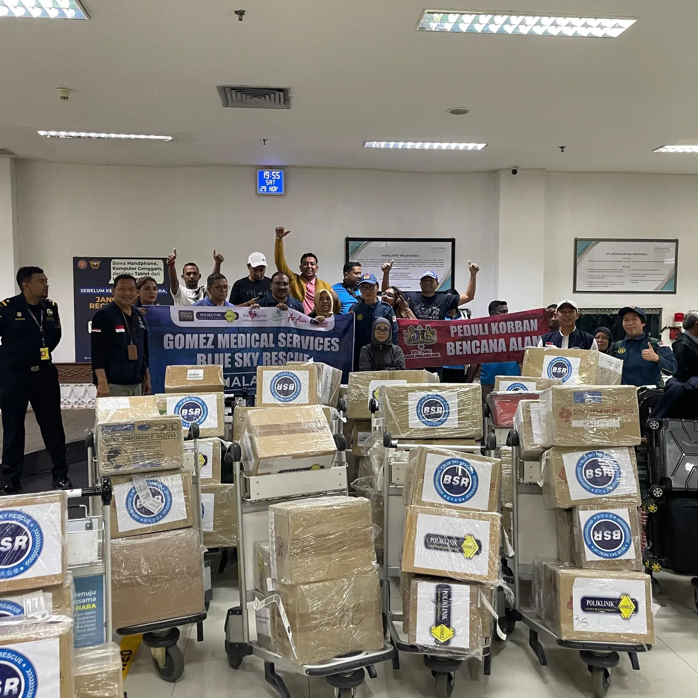 Malaysia kirim 2 ton obat untuk korban bencana di Aceh