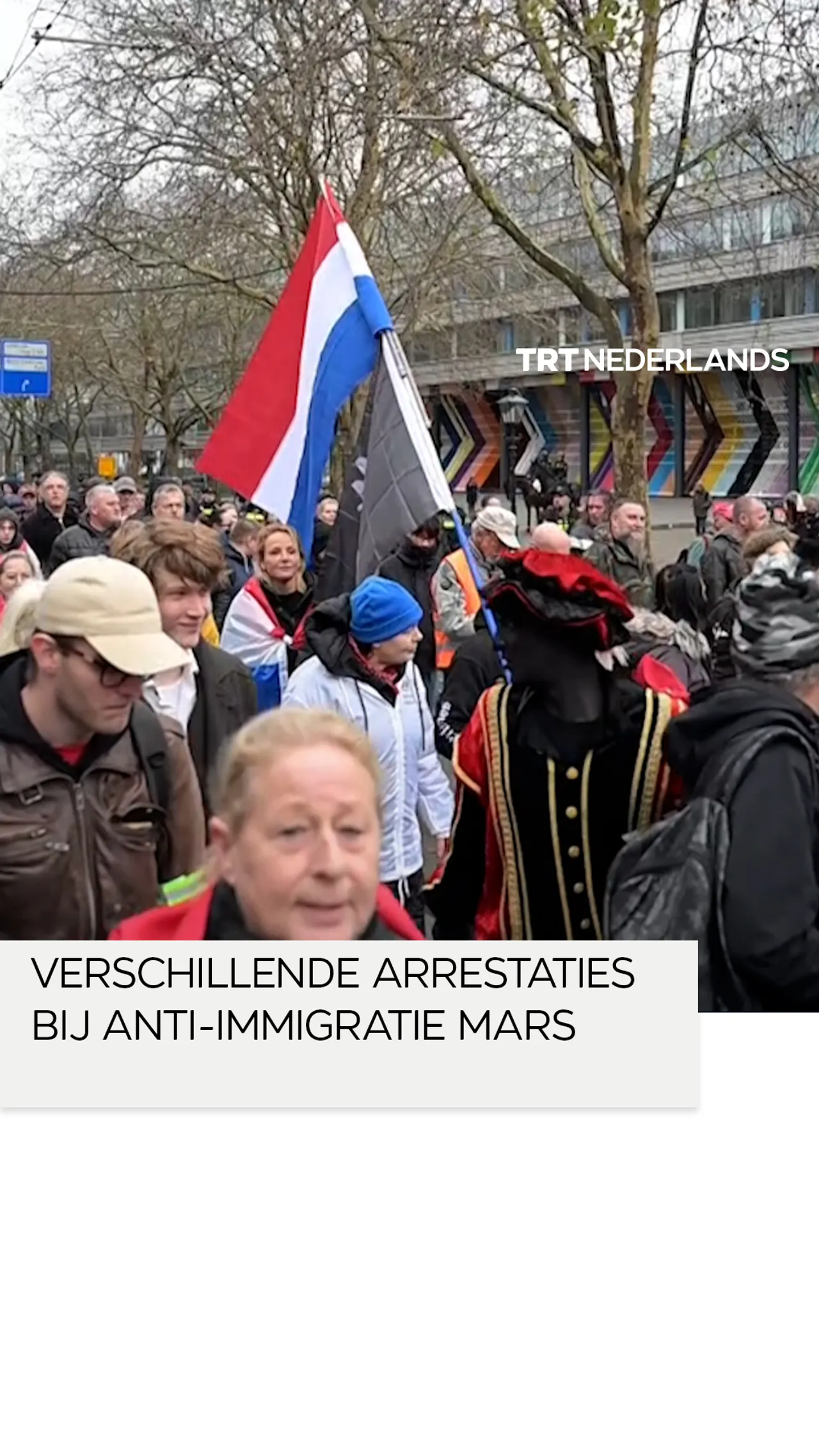 Spanningen en arrestaties tijdens protestmars in Den Haag