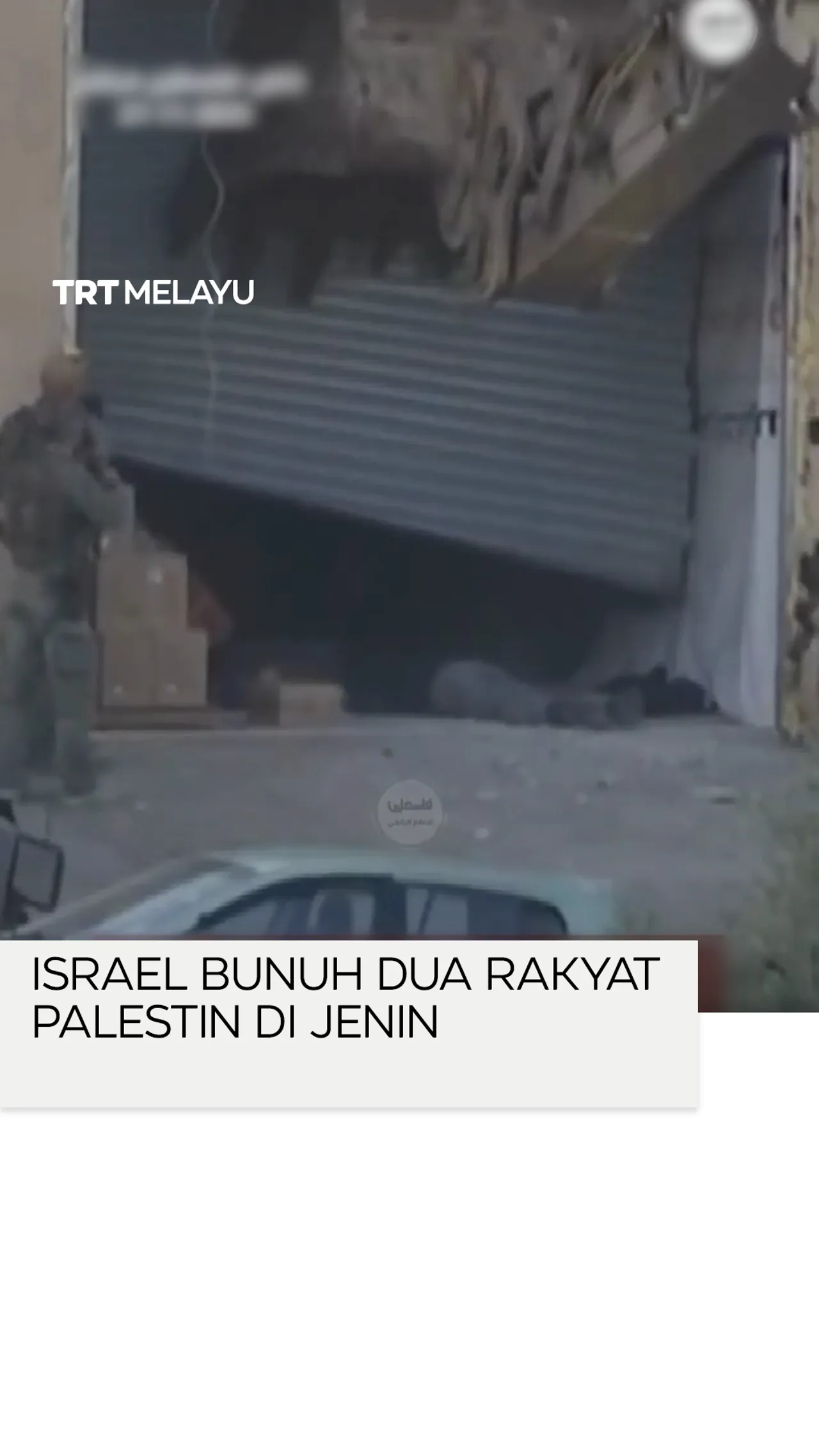 Israel bunuh dua rakyat Palestin di Jenin