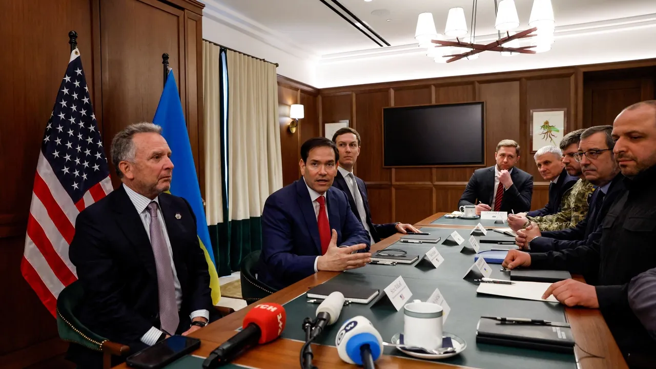 روبیو گفت‌وگوهای آمریکا و اوکراین در فلوریدا را سازنده توصیف کرد