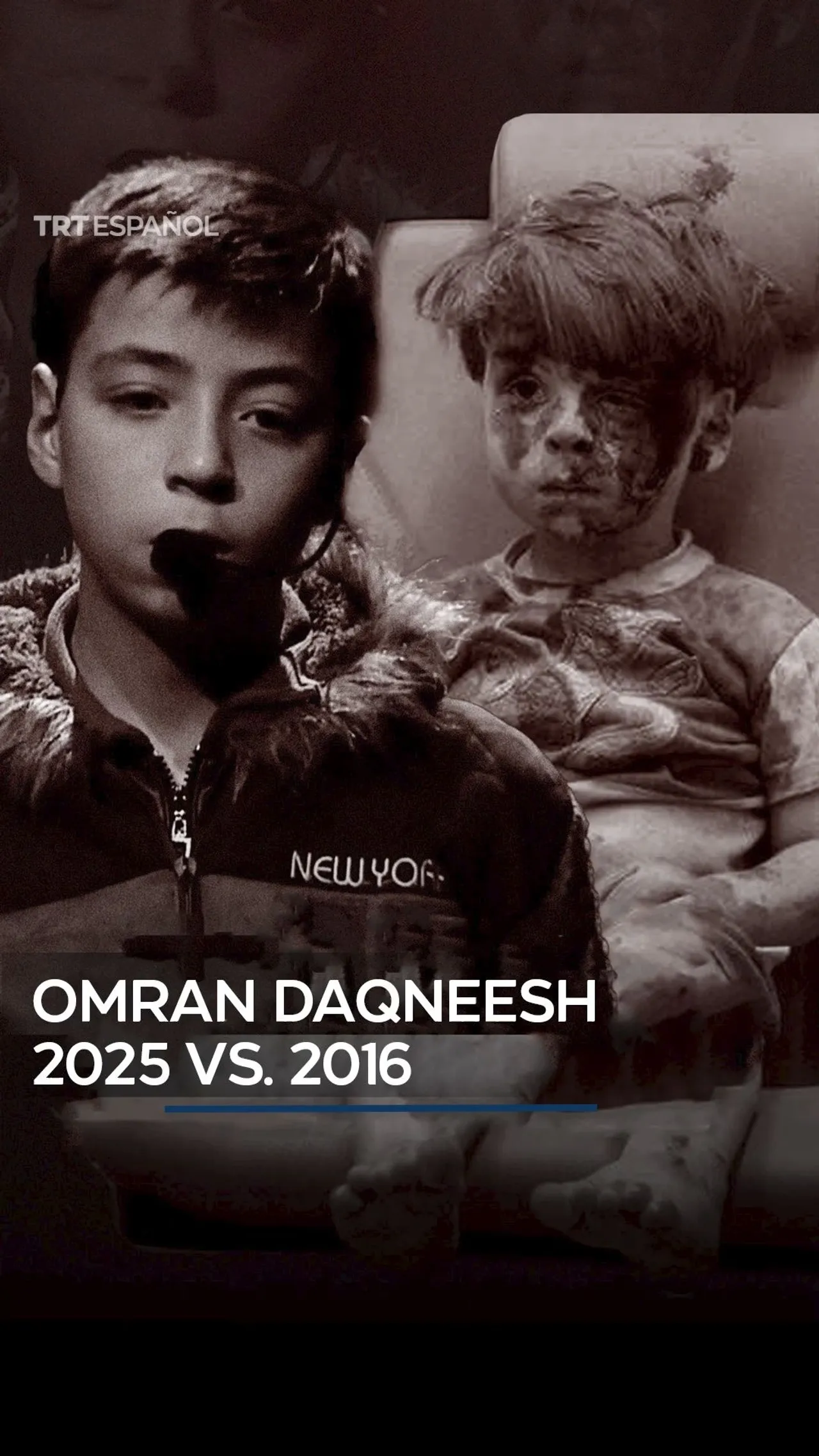 Omran Daquesh: antes y después