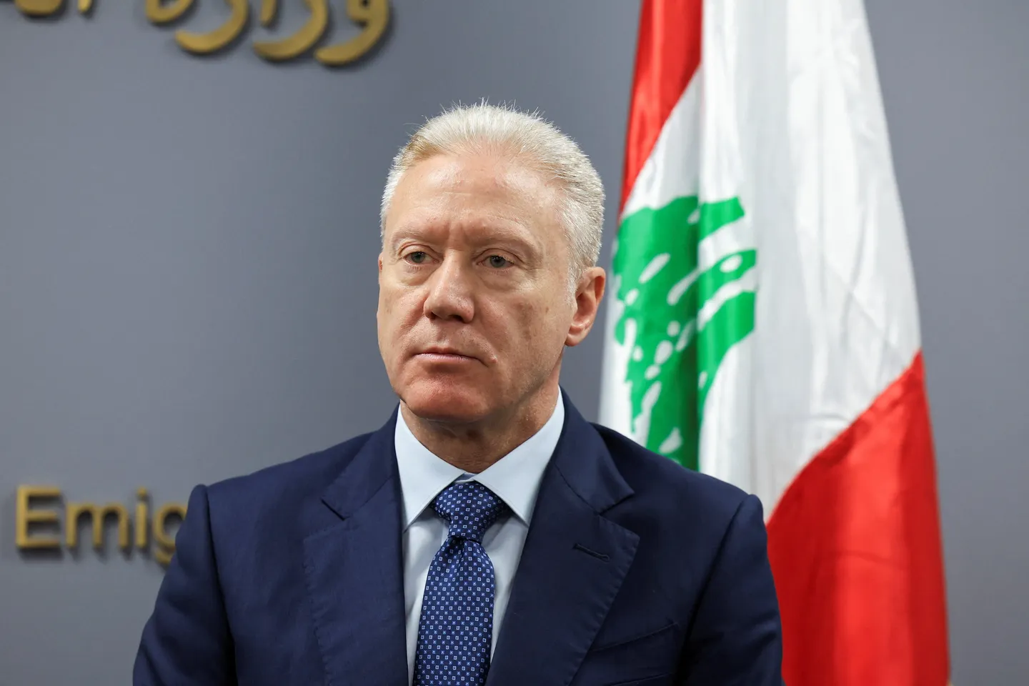 Lebanon's FM Raggi declines Iran visit, seeks talks in neutral country