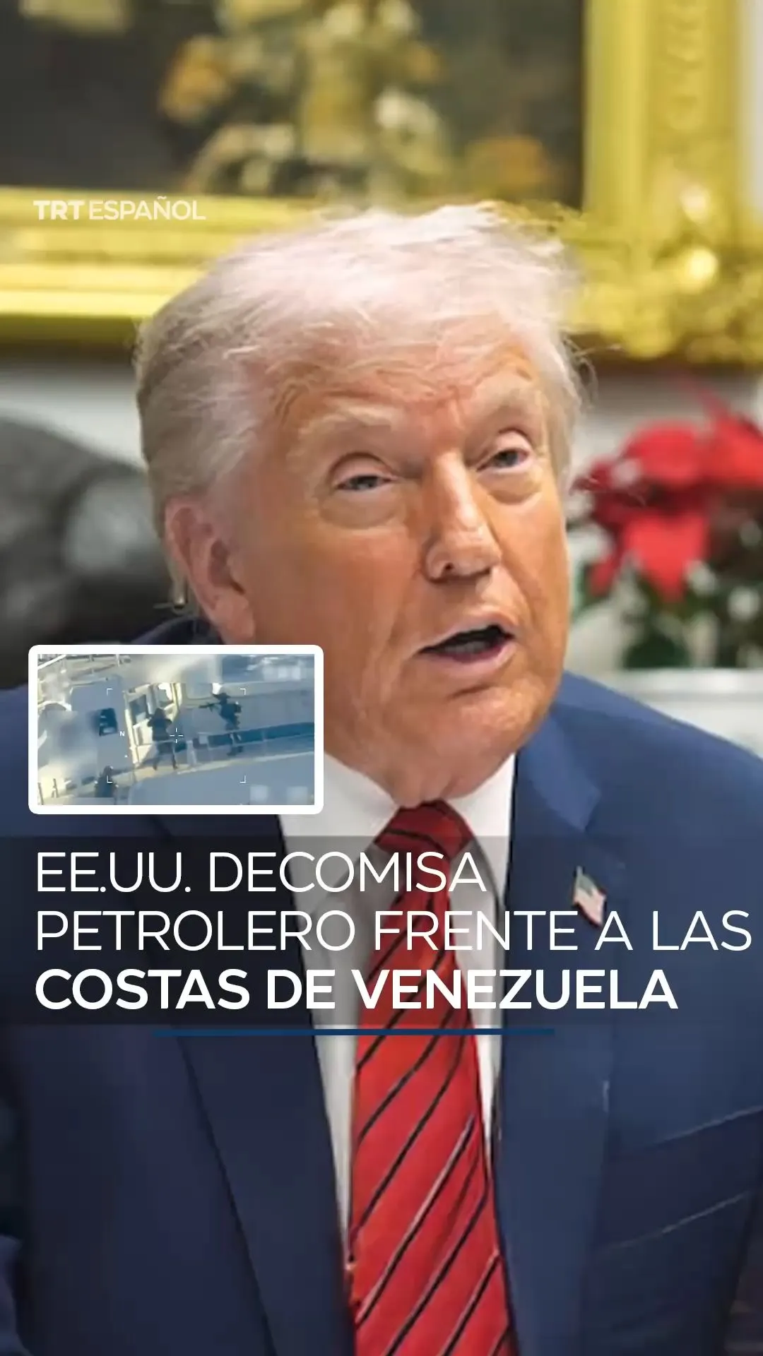 Estados Unidos decomisa petrolero frente a las costas de Venezuela