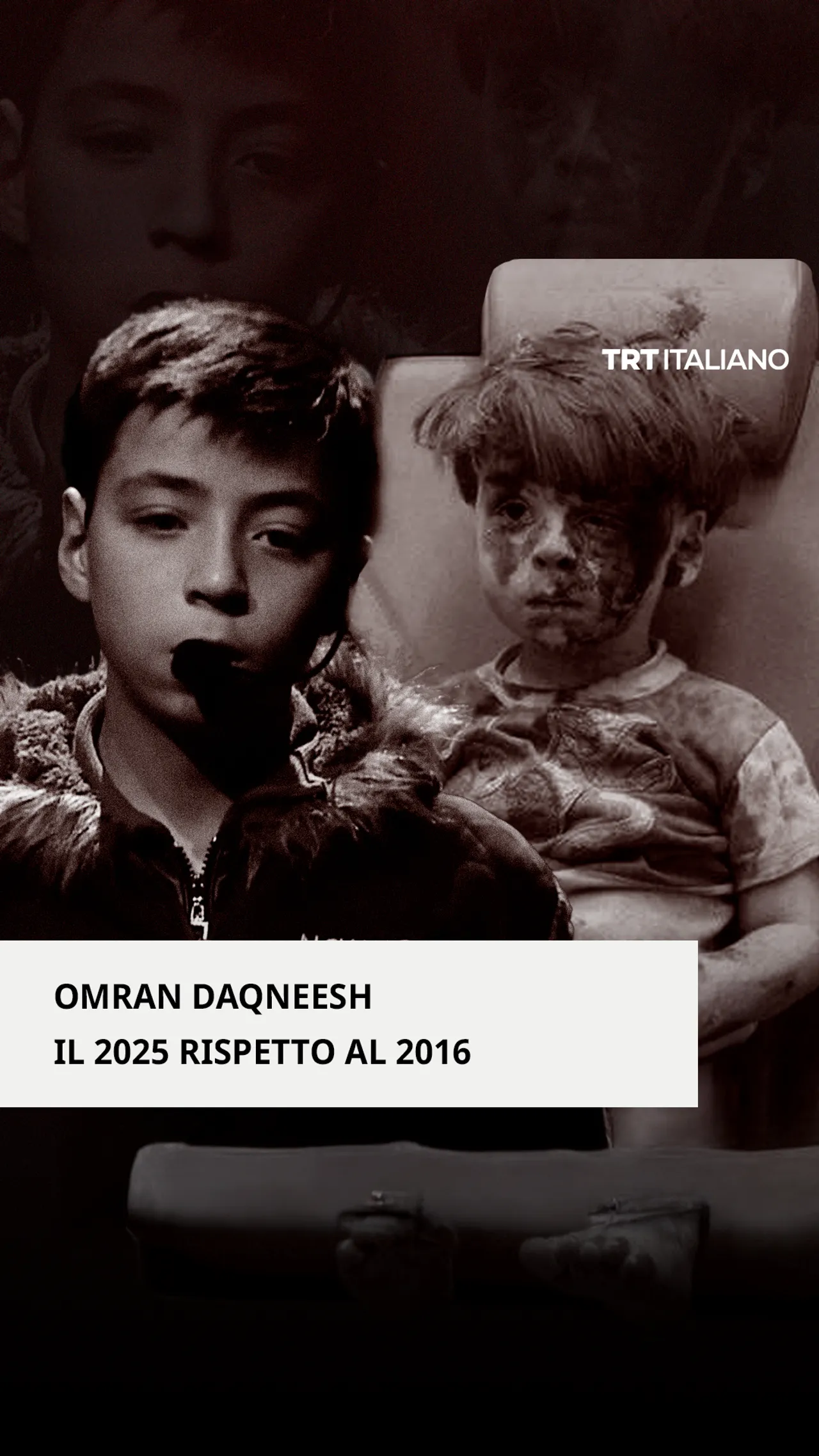 Simbolo della guerra in Siria parla nell'anniversario della caduta del regime di Assad