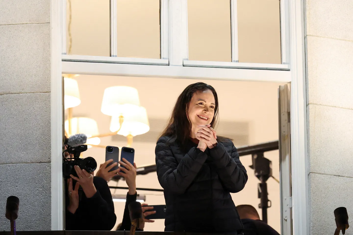 Machado emerges from hiding after daughter accepts Nobel Peace Prize on her behalf