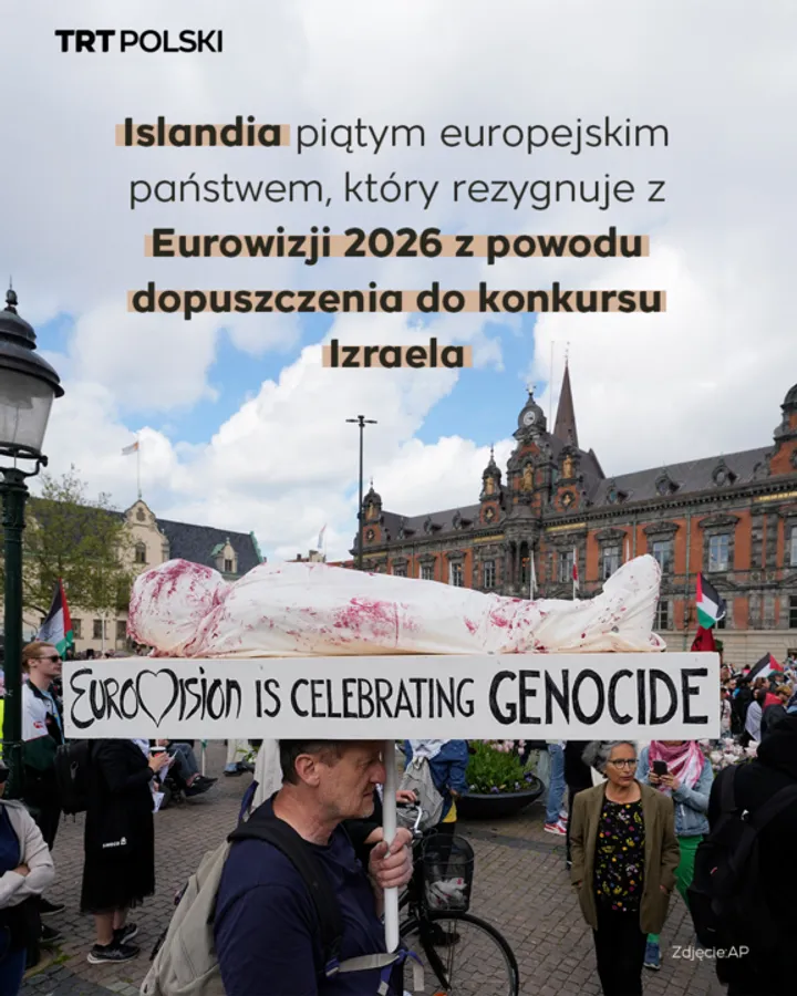 Islandia piątym europejskim państwem, który rezygnuje z Eurowizji 2026