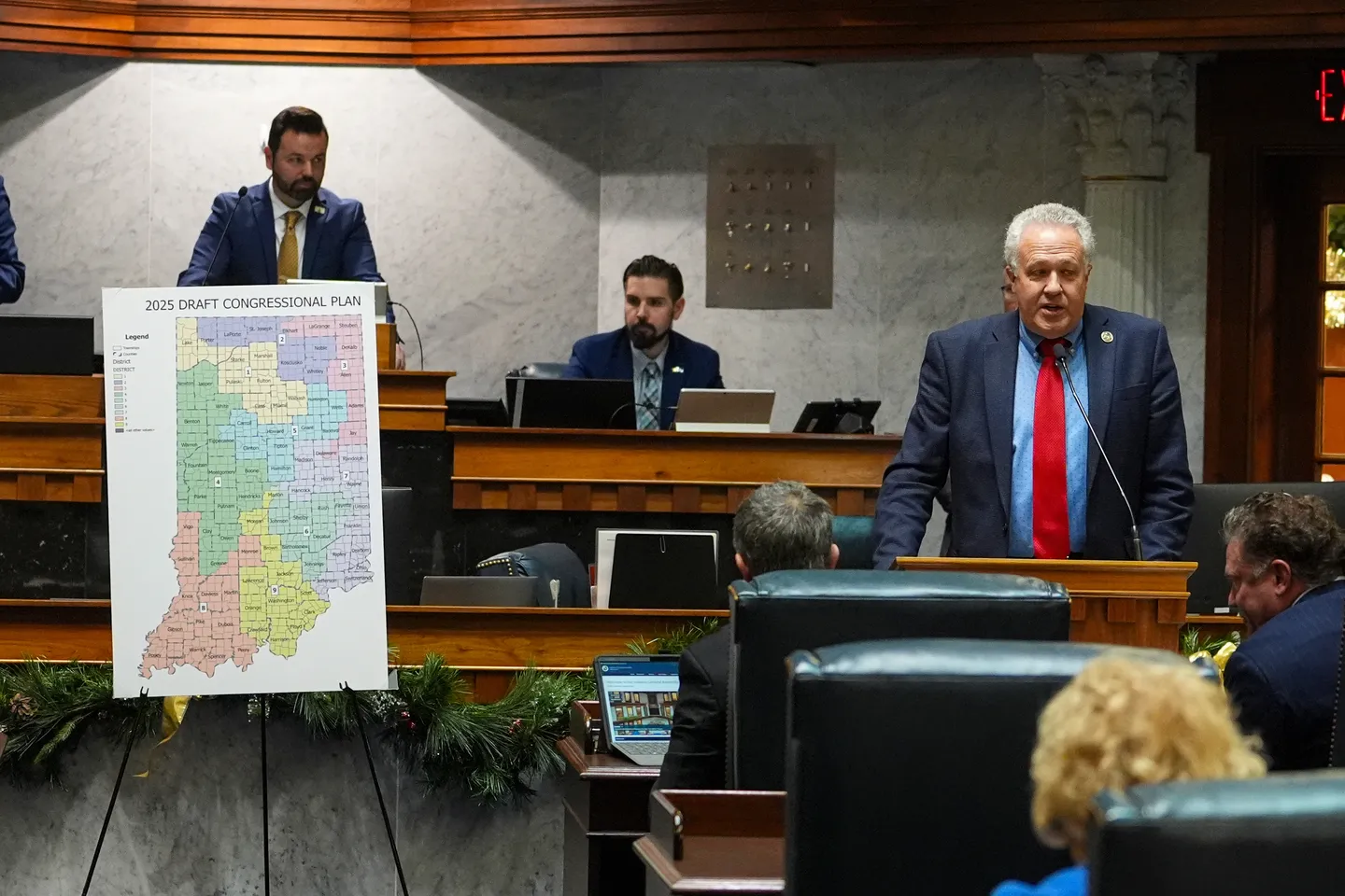 Indiana Senate rejects Trump-backed congressional redistricting plan