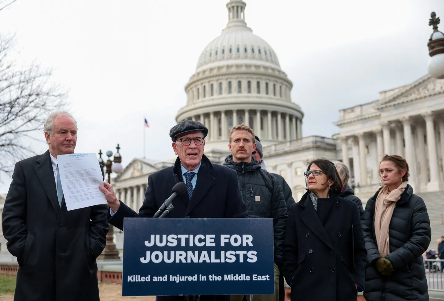 US lawmakers warn of impunity for attacks on journalists by Israel