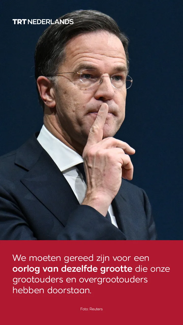 “Wij zijn het volgende doelwit van Rusland”: NAVO secretaris-generaal Mark Rutte in toespraak
