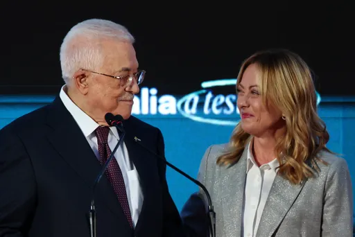 Abbas calls on Italy to formally recognise Palestinian statehood