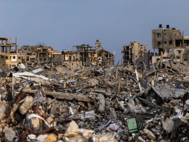 EUA pressionam Israel a limpar os destroços da guerra em Gaza