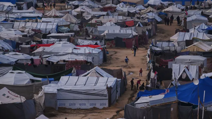 Шторм усугубил гуманитарную катастрофу в Газе