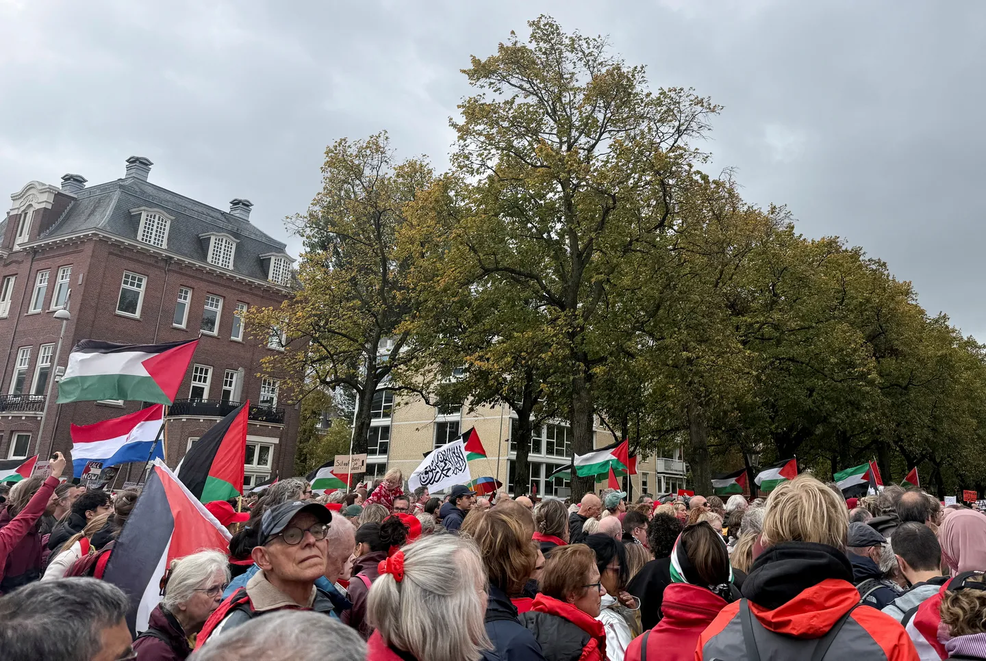 Dutch police arrest pro-Palestinian demonstrators protesting Israeli army singer