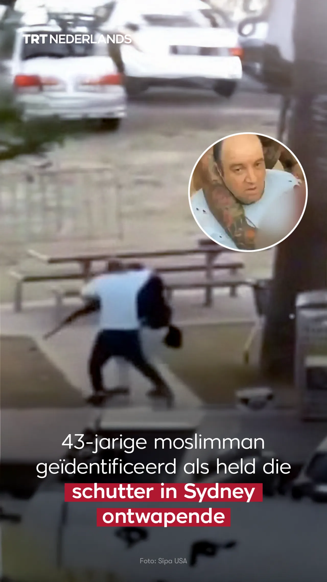 43-jarige moslimman geïdentificeerd als held die schutter in Sydney ontwapende
