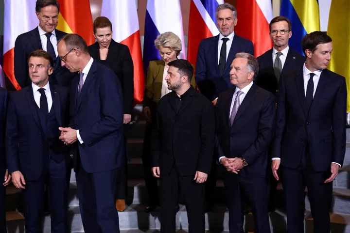 Europäer für multinationale Truppe als Garantie für Ukraine