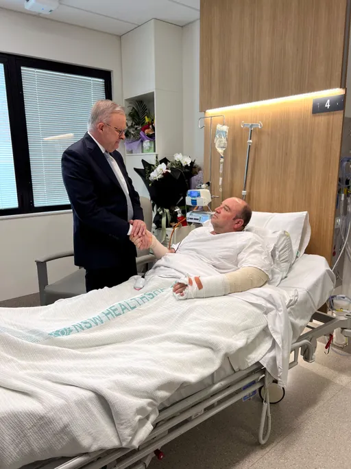 "Vous êtes un héros australien": Albanese salue le musulman qui a désarmé le tireur de Bondi Beach