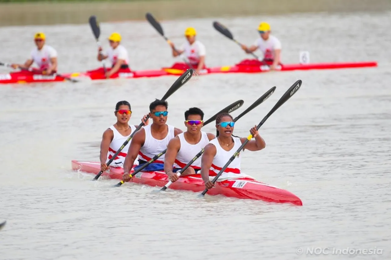 Indonesia raih dua emas dan satu perak dari rowing SEA Games 2025