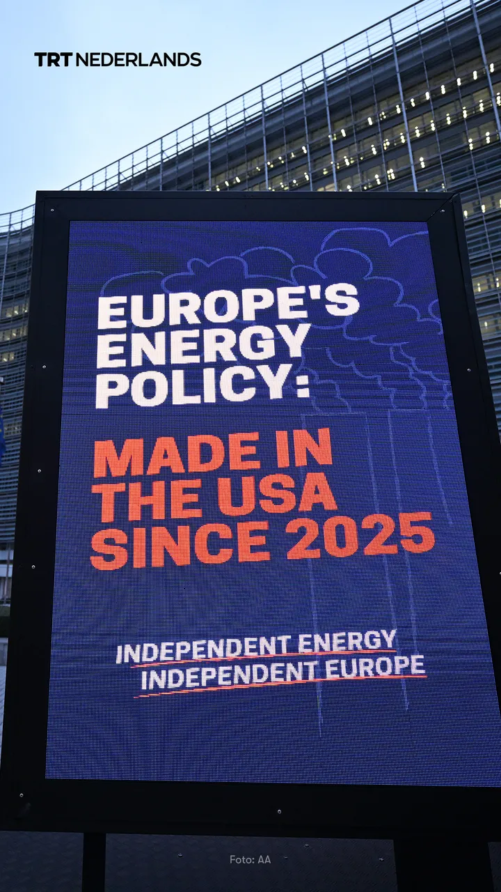 Protest tegen inmenging Trump in Europees energiebeleid