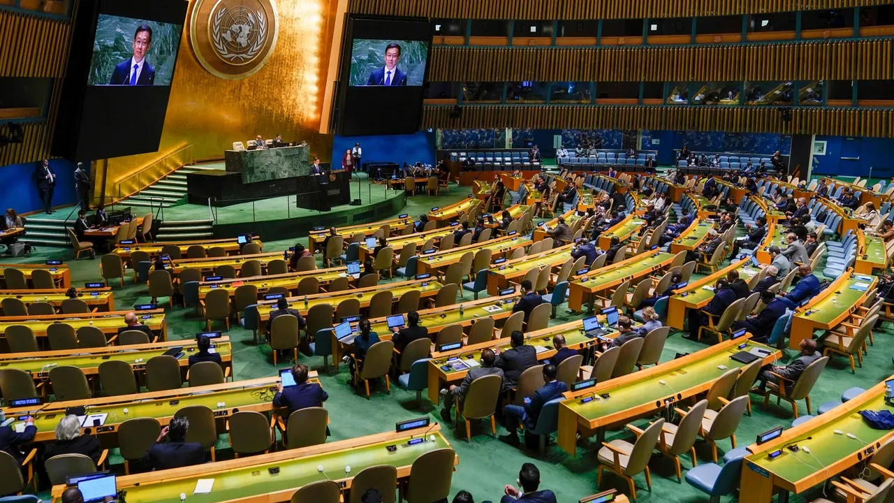 مجمع عمومی سازمان ملل قطعنامه حمایت از حق تعیین سرنوشت فلسطینیان را تصویب کرد