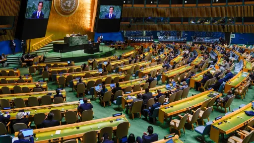 مجمع عمومی سازمان ملل قطعنامه حمایت از حق تعیین سرنوشت فلسطینیان را تصویب کرد