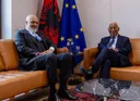 Kryeministri Rama takon në Bruksel presidentin e Këshillit Evropian, Antonio Costa