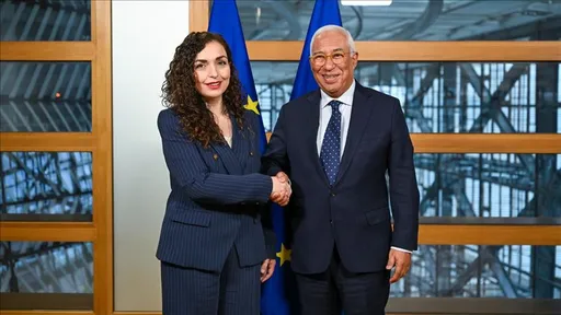 Osmani në takim me kreun e Këshillit të BE-së, Costa: Mirëpresim heqjen e pjesshme të masave