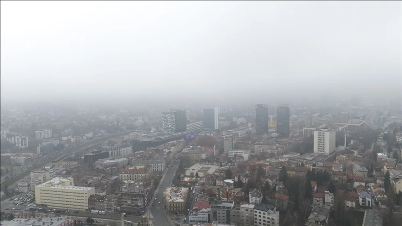 Zbog zagađenja zraka za područje Kantona Sarajevo proglašena epizoda "Upozorenje"