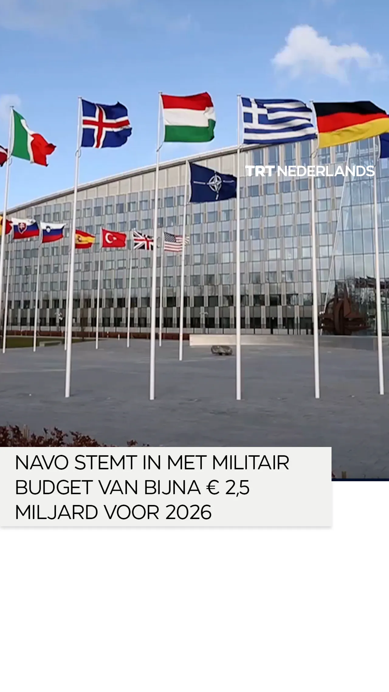 NAVO stemt in met militair budget van bijna € 2,5 miljard voor 2026