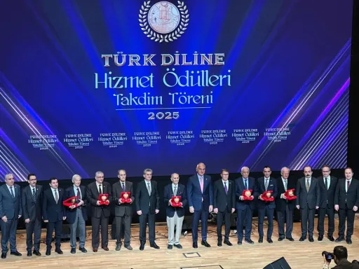 Átadták a Türk Nyelv Szolgálatáért díjakat