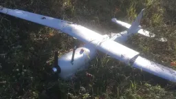 Russian-made drone crashes in northwest Türkiye: ministry