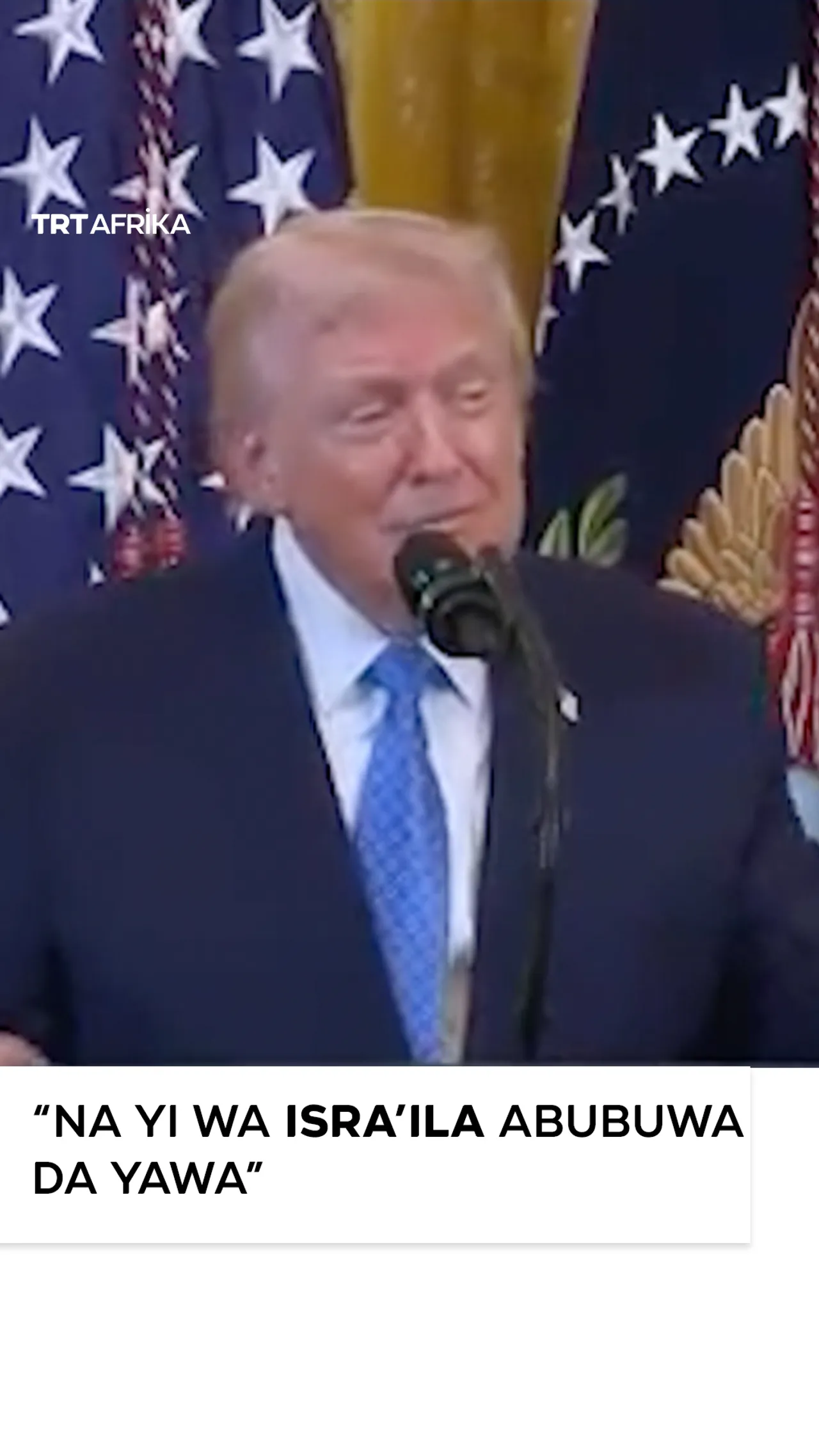 ''Na yi wa Isra'ila Abubuwa da yawa''