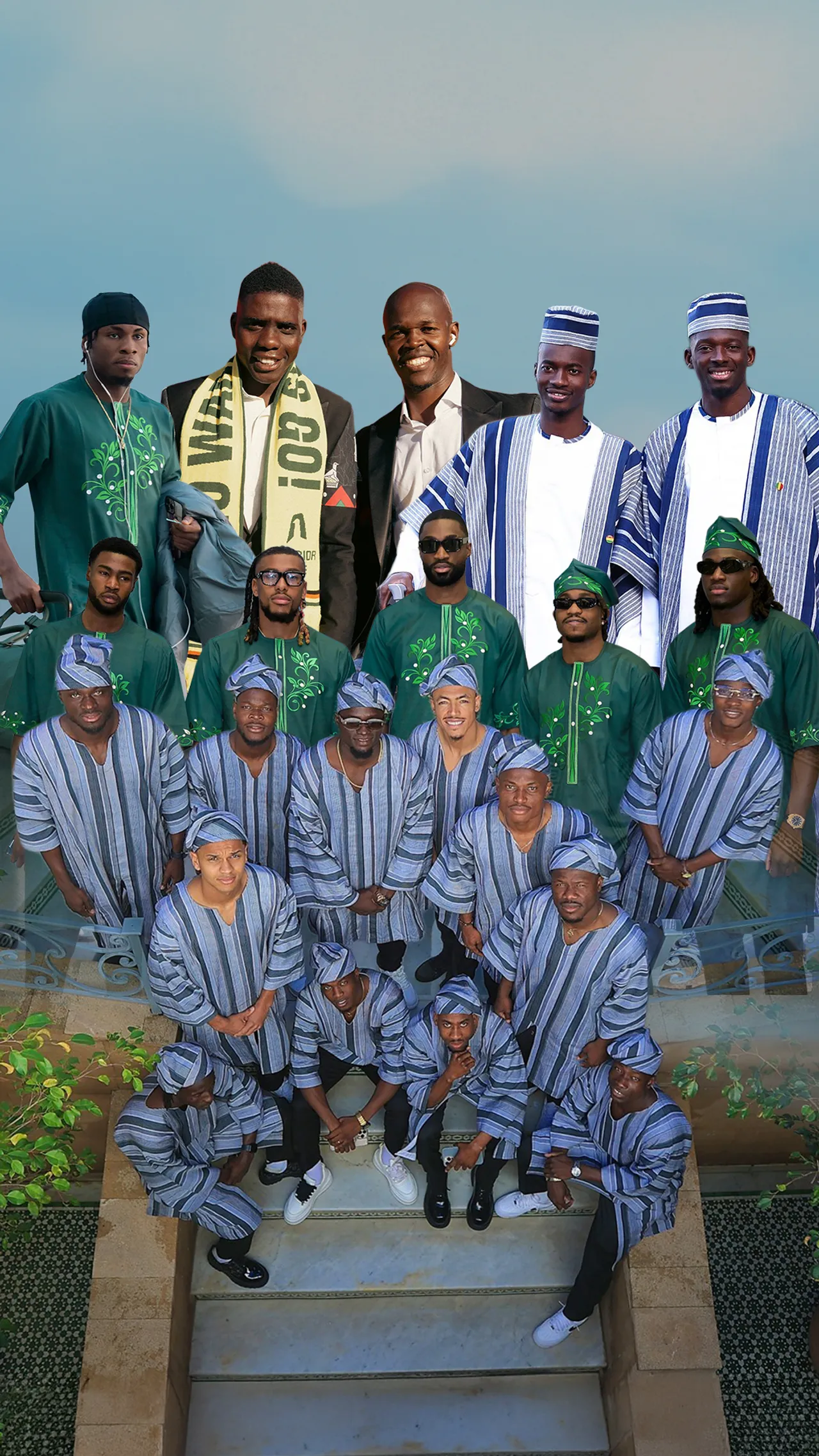 AFCON 2025: Yadda 'yanwasan Afirka suka yi ado da rufafin gargajiya